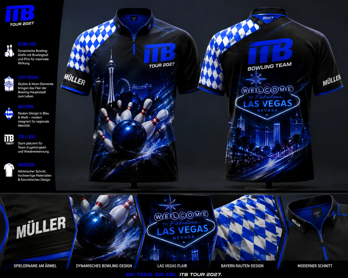 ITB Tour 2027 Bowling-Shirt
